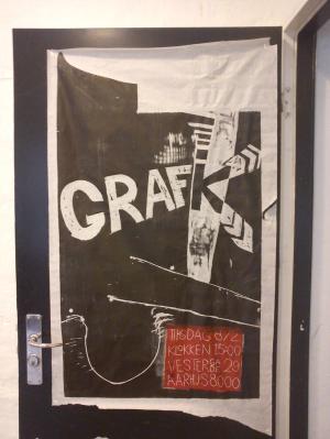 Grafik-poster made at Århus Kunstakademi